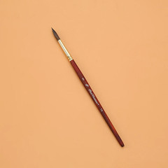 Mixed Hair round Tip Mop Brush, Watercolor Pen Water Chalk Art Crochet Pen Schoo