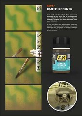 AK Interactive AK017 Weathering Earth Effects Enamel 35ml – US