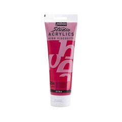 Pebeo Studio Acrylics High Viscosity Fine Acrylic 250 ml – Iridescent Red Blue
