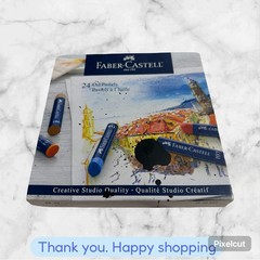 Faber-Castell 24 Oil Pastels Creative Studio Vibrant Colors BRAND NEW SHIPPING