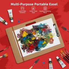 Drawing Board – 13 x 17 Sketch Boards with Handle for Drafting Art – Portable…