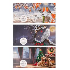 CraftBuddyUS CCK-XMAS SET: 18x18cm “The Magic Of Christmas” Set of 8 Cards