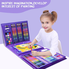 Art Supplies for Kids Ages 4-12,Mermaid Drawing Sets Art Case,Coloring Kits with