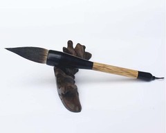 1 PC Chinese Calligraphy Brush Black Kanji Sumi Drawing Watercolor Brush Pen