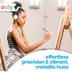 Metallic Sheen Colored Pencils Set of 12,Drawing and Coloring Pencils for Kids a
