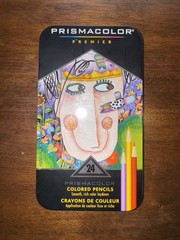 Prismacolor Premier Colored Pencils Set Of 24 Artistic Quality Used