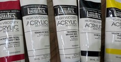 Liquitex Professional High Viscosity Acrylic Paint Set 6 Colors Open Box