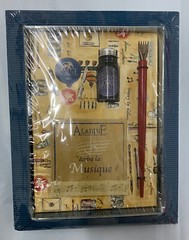 Aladine Calligraphy Ink & Pen Set in Box – Musique – Made in France ~ NEW