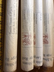 4 Japanese VTG Rice Paper Printing/Calligraphy/Collage/Art/Craft Double Shuan 4