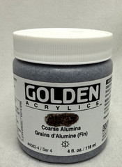 Golden Acrylics Paint Coarse Alumina 4 Fl Oz NEW Sealed USA Made #4082-4