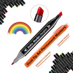 Alcohol,84 Colors Dual Tip Coloring Markers for Adults,Markers for Adults,Giv…