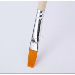 Palette and Nylon Brush Set – 12 pcs nylon brush + Oval palette (20x30cm)
