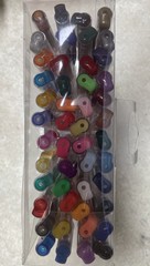 48 Count Gel Pen Set Brand New Multicolor – Storage Tray Included