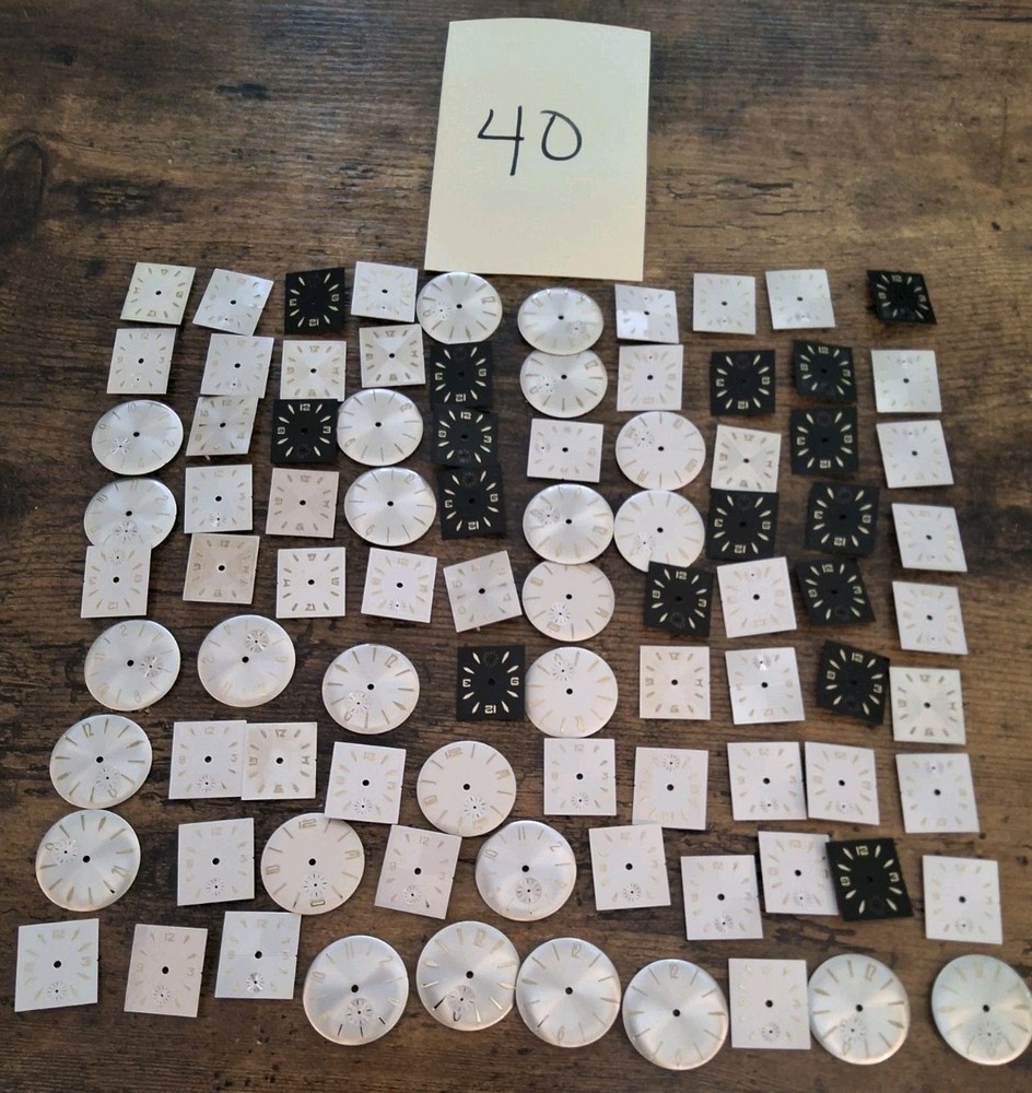 Watch Face Variety Crafts Steampunk Vintage Alternative Jewelry Lot #40