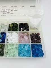 Heritage Glass Sample Glass Pack SIZE 2 Multiple Colors 98% Minimum Recycled Con