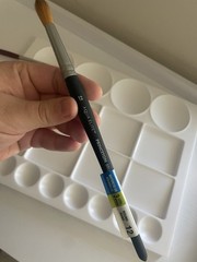 Princeton Watercolor brushes + Watercolor palette