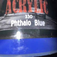 SOHO URBAN Artist Acrylic Paint – 500 Ml Jar 330 PHATALO BLUE 16.9 Oz