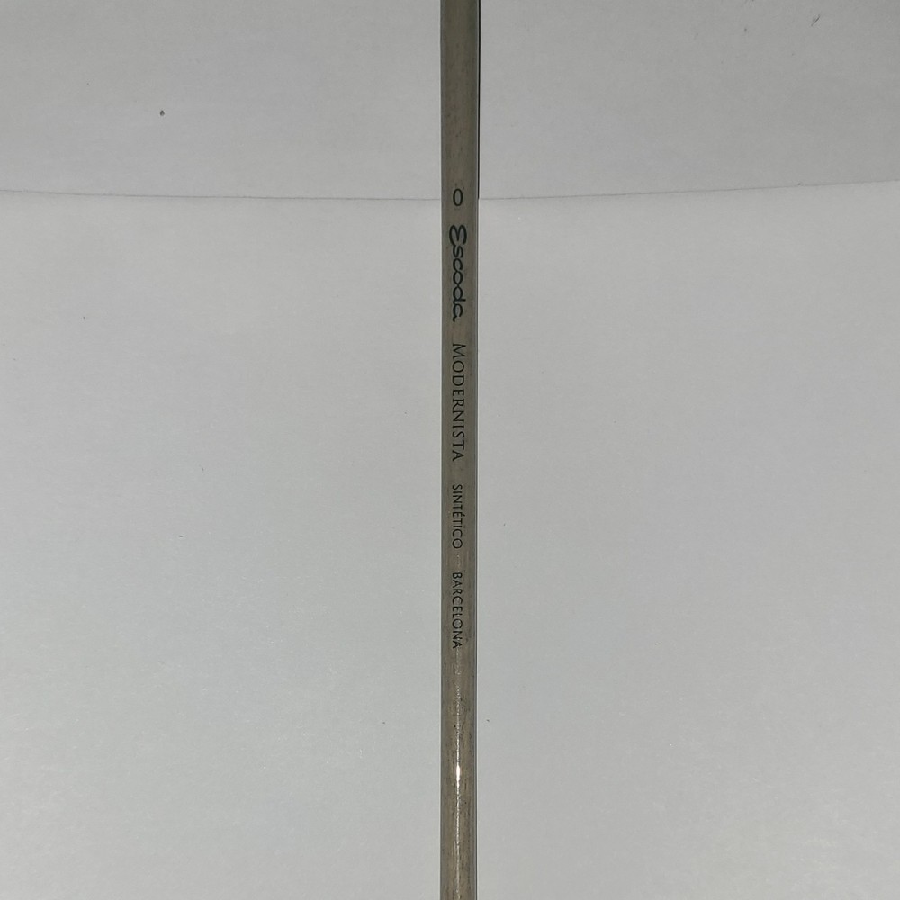 Escoda Modernista Sintetico Round Synthetic Long Handle Brush Size 0 S-4075