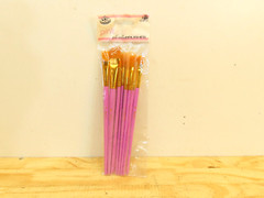 Pink Art Gold Taklon 10 Brushes Royal Langnickel