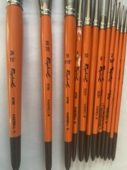 Artist Paint Brush Brushes Lot of 48 Total Raphael Cheap Joes Art Supplies More