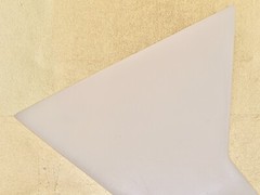 Plastic Mixing Spatula (105mm) – For Traditional Japanese Kintsugi