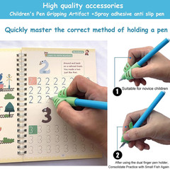 Magic Grooved Handwriting Practice Book for Kids 3-5 Years | Tiny Thinkers Reusa
