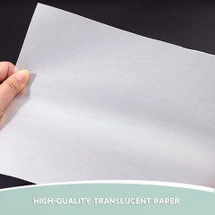 Translucent Vellum Paper, 50 Sheets 56Lbs/83Gsm 11 X 17 Inches Printable Vellums