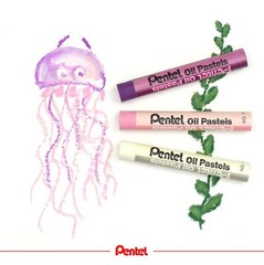 Pentel Oil Pastels – Set 50
