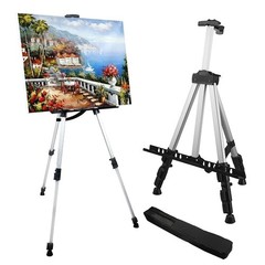 Art Easel Stand for Painting and Sign RRFTOK Aluminum 66 Inch Metal Tripod A…
