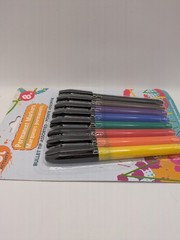 Permanent Markers (Jot) Bullet Tip Assorted Bright Colors 8 count BRAND NEW!