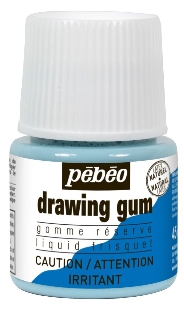 Easy Peel Liquid Latex Masking Fluid Drawing Gum Dries Quickly For Ink