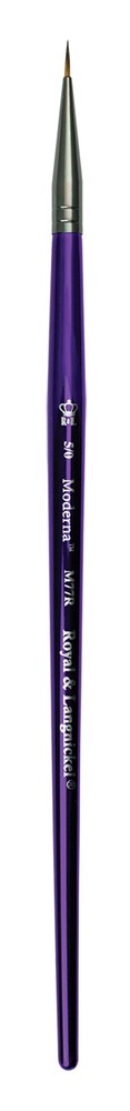 Royal Moderna Synthetic Round Brush-5/0,3/0,0,1,2,3,4,5,6,8 or 12(2.99-4.49 ea)