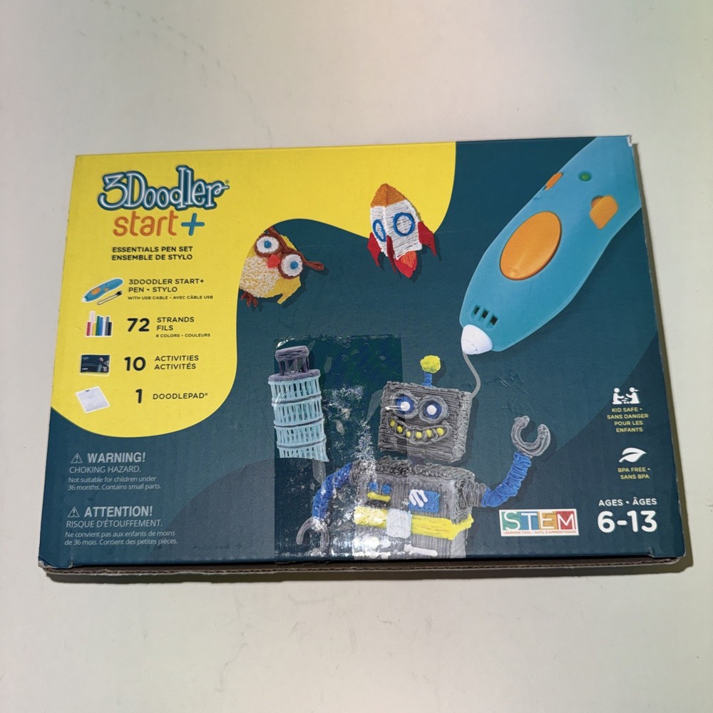 3Doodler Start+ Essentials (2024) 3D Pen Set for Kids, Easy to Use,