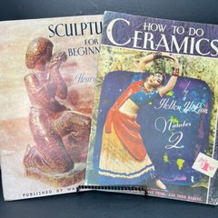 Sculpture For Beginners How To Do Ceramics Book Hellen Henry Lion