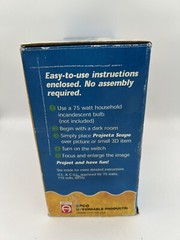 APCO Projecta Scope Projector Enlarges Magnify Images Artists Crafters NIB New