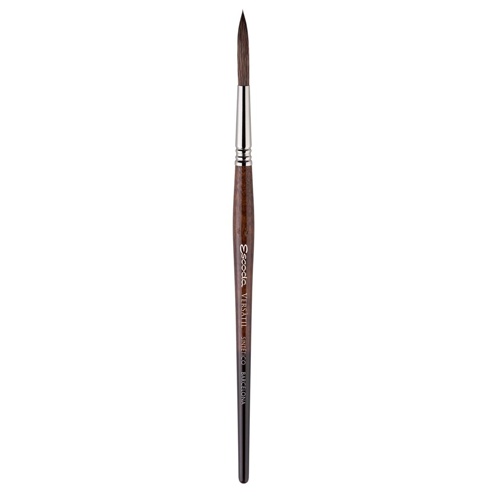 Versatil 1549 Series Artist Watercolor and Acrylic Paint Brush Short Handle R…