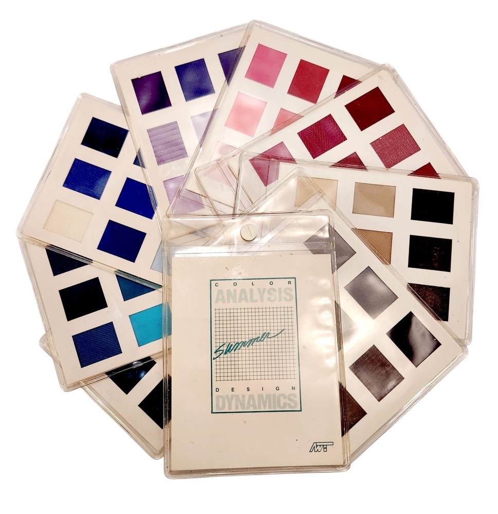 VTG 1983 SUMMER Analysis Design Dynamics Personal Fabric Color Pallete Fan Wheel