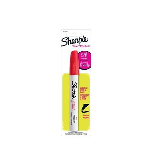 Sharpie Paint Marker Medium Point Red Oil Base School Office Arts Crafts Home