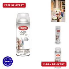 Krylon K01303007 Acrylic Spray Paint Crystal Clear 11-Ounce Aerosol