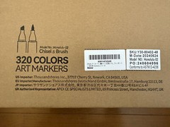 Ohuhu Illustration Marker Pen 320 Colors Brush BOLD Type Honolulu Series