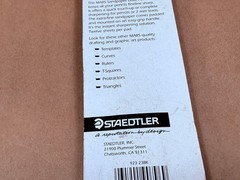 Staedtler Mars Sandpaper Lead Pointer Cleaning Sheets Vintage Art Architecture