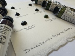 Sloppy babies…Primatek 6 Color Dot sheets – Daniel Smith Extra Fine Watercolors