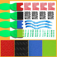 Kids Paint Brushes, 12 Pack Washable Painting Brushes for Toddlers Kids Early Le