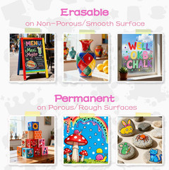Chalk Markers – 30 Washable Liquid Chalk Markers for Blackboard,Window Markers P