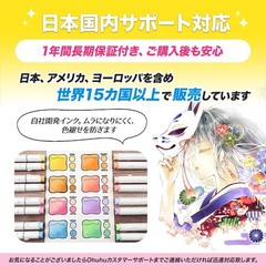 Ohuhu Bold Tip Marker Pen, Brush Type, 72 Colors, 73 Pieces, Illustration Marker