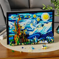 1731pcs 3D Oil Painting Building Blocks, Famous Art DIY Photo Frame for Home