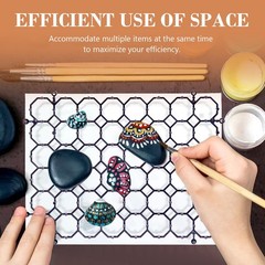 12 Pack Art Drying Rack, Paint Drying Rack for Classroom, DIY Crafts Projects…