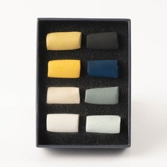 Unison Colour Soft Pastels Drawing Half Stick Mini 8 Set