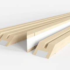 DIY Wood Stretcher Bars for Canvas, Solid Wood Frame Kit, Easy to Assemble, G…