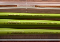 Watercolors Set (24 colors) AND Paint Brushes Set (6 brushes) BRAND NEW